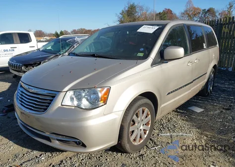 2015 Chrysler Town & Country Touring из США, поврежденный, VIN 2C4RC1BG4FR583864